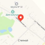 Пожар в жилом доме на улице Центральной