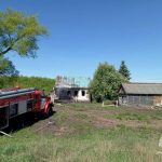 Пожар в Коммунаровке