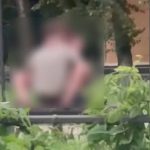 Разврат на скамейке: беспредел на улице